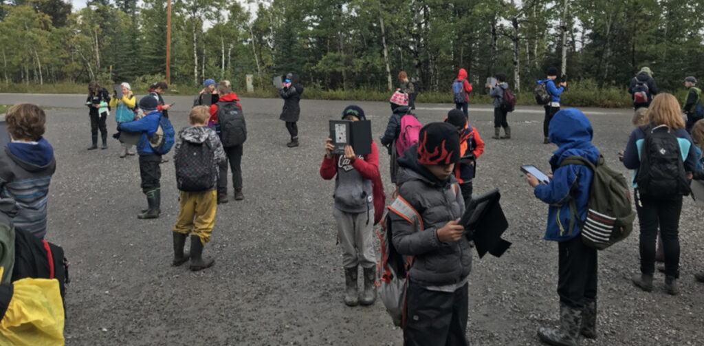 Digital storytelling was a focus to capture camp experiences.