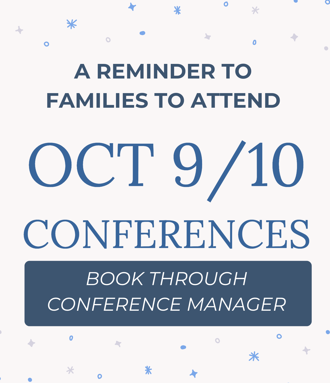 Parent Update October 6 – October 10